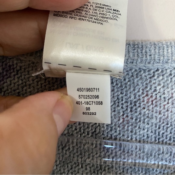 Chico’s Patchwork Poncho - Picture 10 of 11